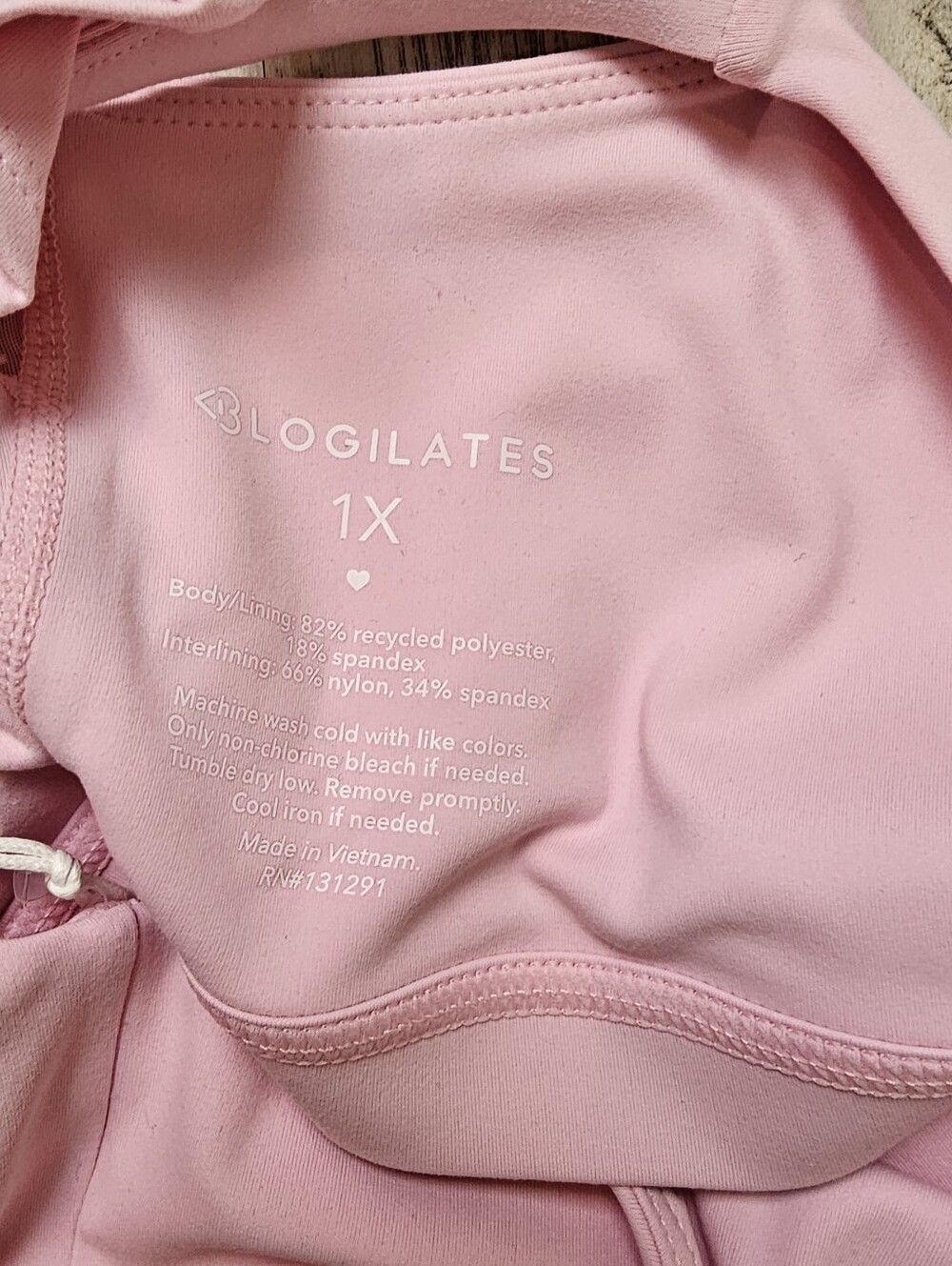 New Blogilates Ruffle Corset Balletcore Bra - Picture 3 of 3